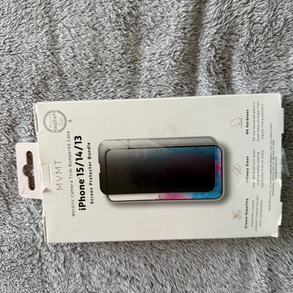 MVMT Gold Screen Protector for iPhone 15,14,13